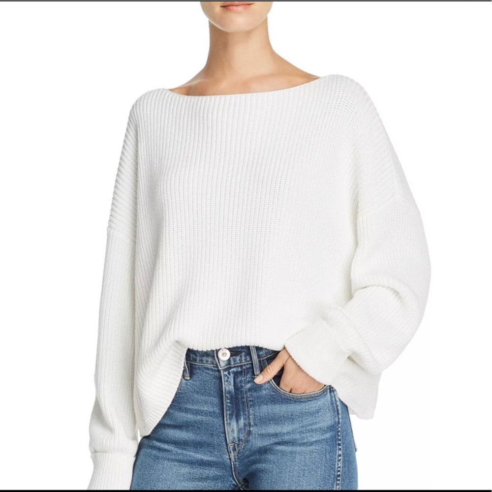 French Connection Millie Mozart Ivory Sweater